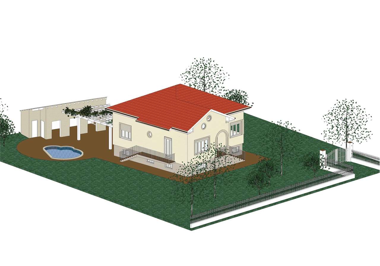 VILLA INDIPENDENTE CON GIARDINO DI 1200 MQ a Tortona VILLA INDIPENDENTE CON GIARDINO DI 1200 MQ a Tortona